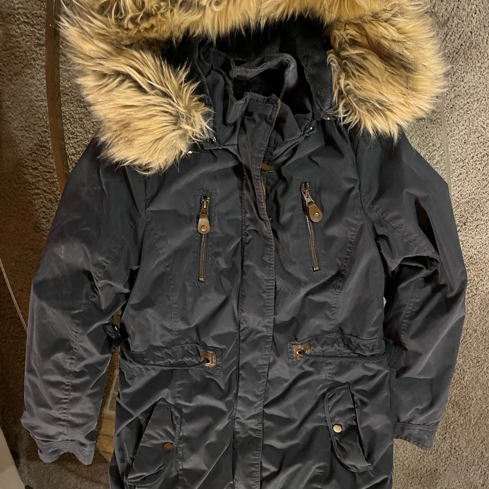 Stylish YMI Faux Fur-Trimmed Winter Coat